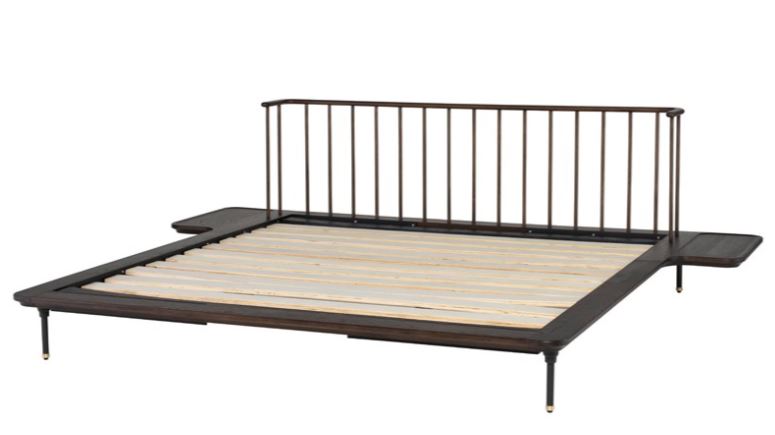 Distrikt Bed King Bed - Smoked