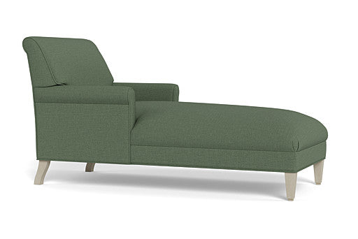 Tilman Chaise - Washed Linen - Green