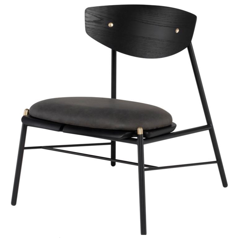 Kink Occasional Chair - Storm Black