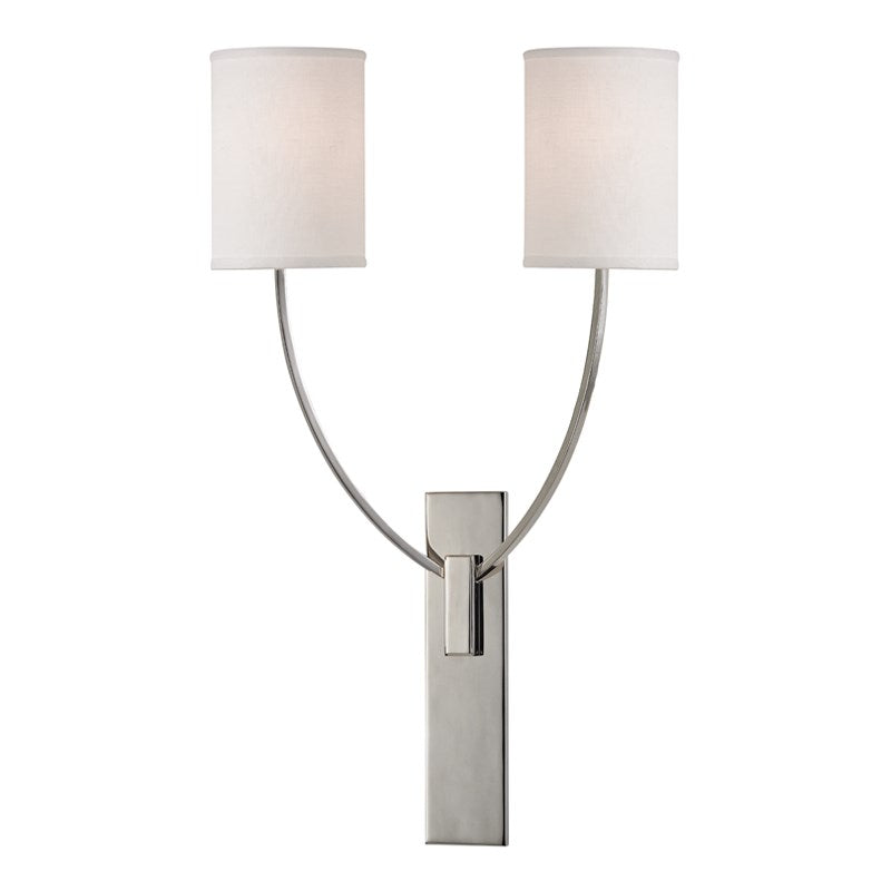 Colton Wall Sconce 24" - Polished Nickel