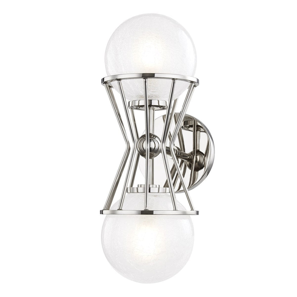 Petra Wall Sconce - Polished Nickel