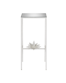 Sisalana White Accent Table