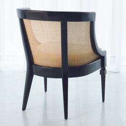 Cane Chair, Black