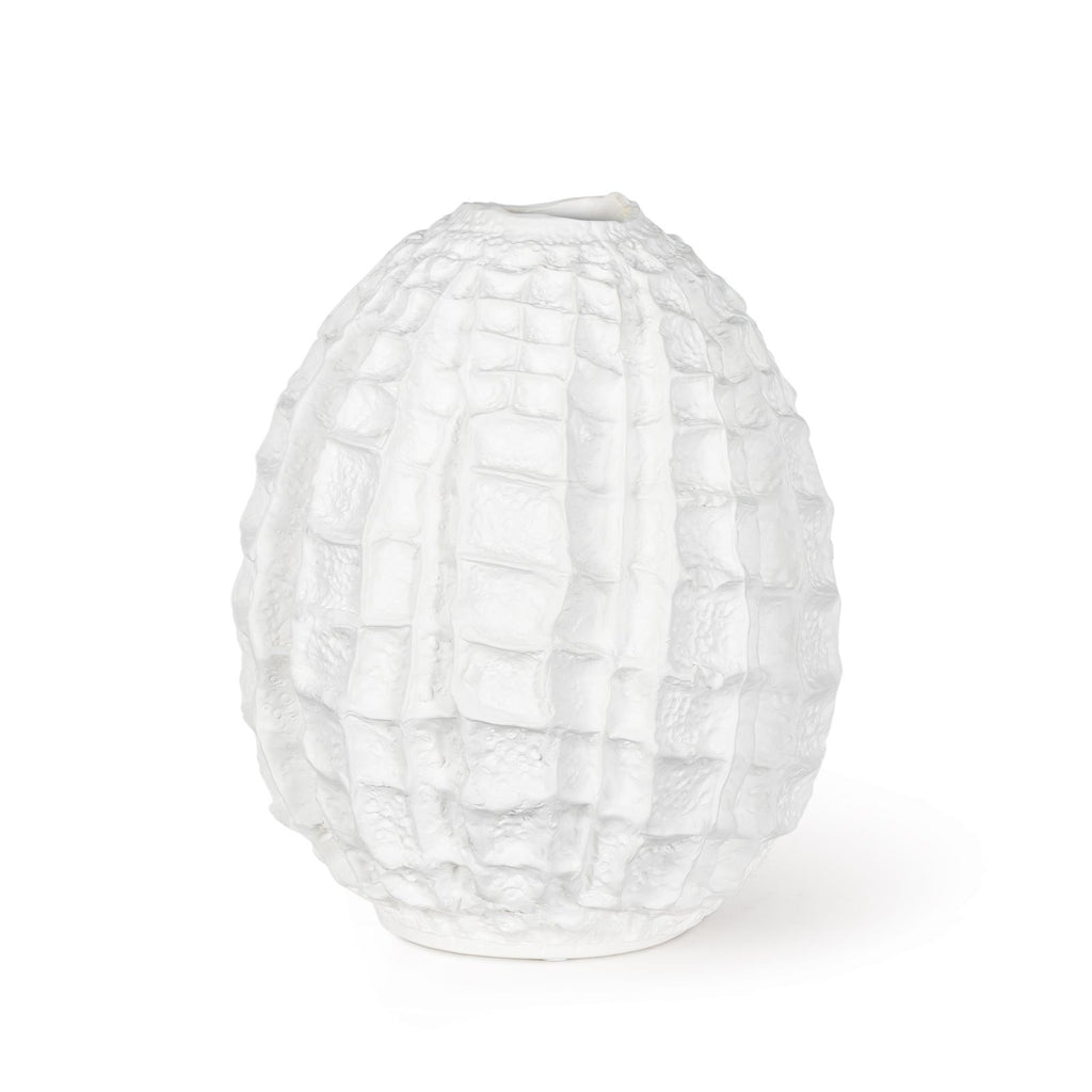 Caspian Ceramic Vase (White)