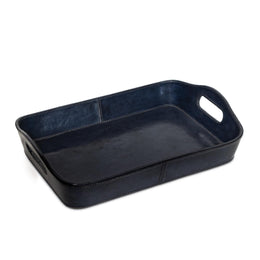 Derby Parlor Leather Tray