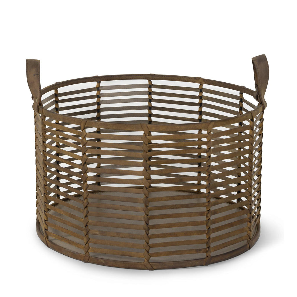 Finn Leather Basket