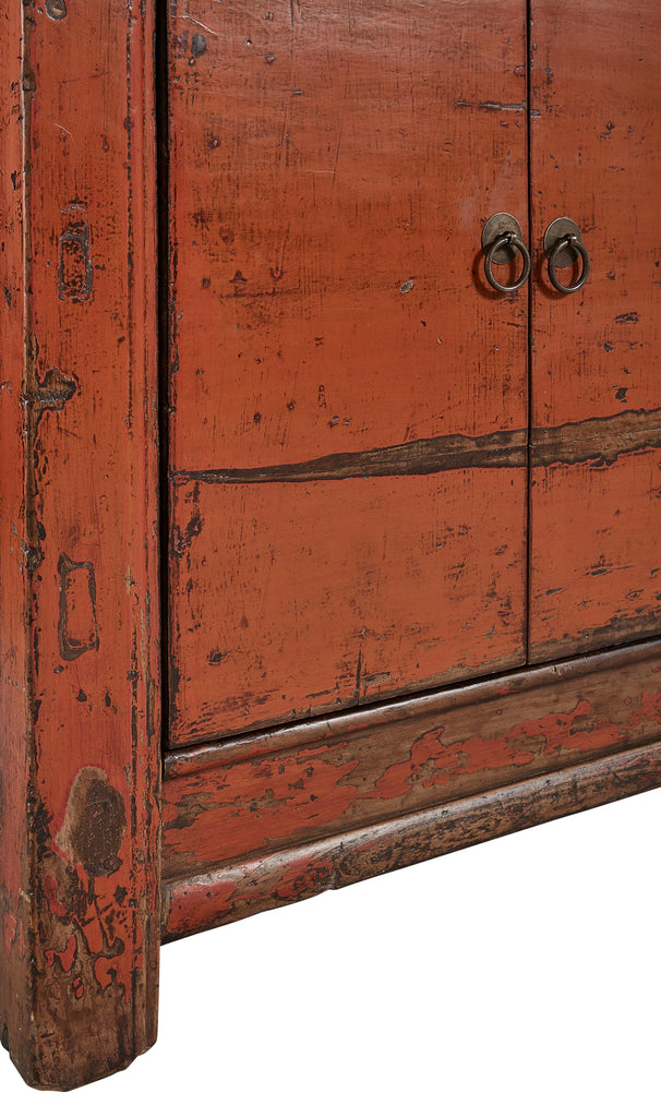 Large Antique Amber Sideboard