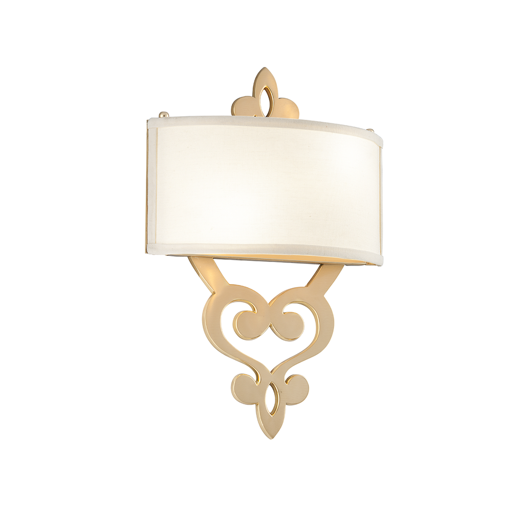 Olivia Wall Sconce - Satin And Polished Brass