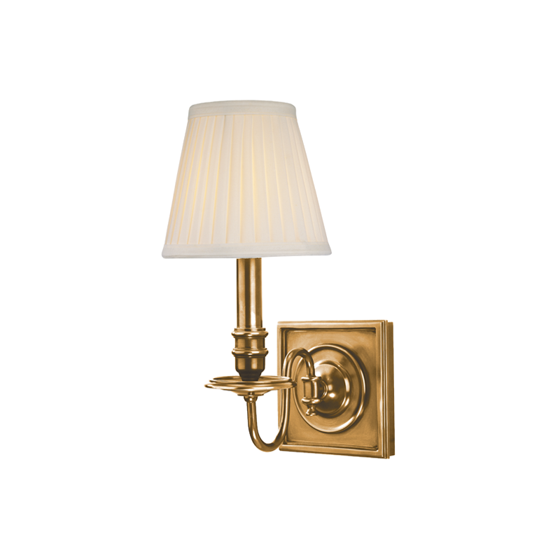 Sheldrake Wall Sconce 5" - Aged Brass