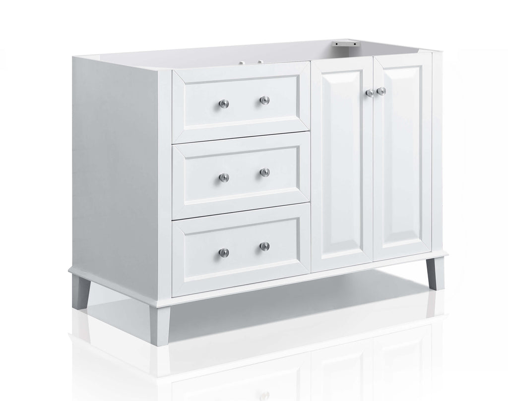 Hannah 48 Inch Off-Centered Bath Vanity Set