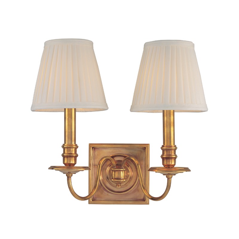 Sheldrake Wall Sconce 13" - Aged Brass