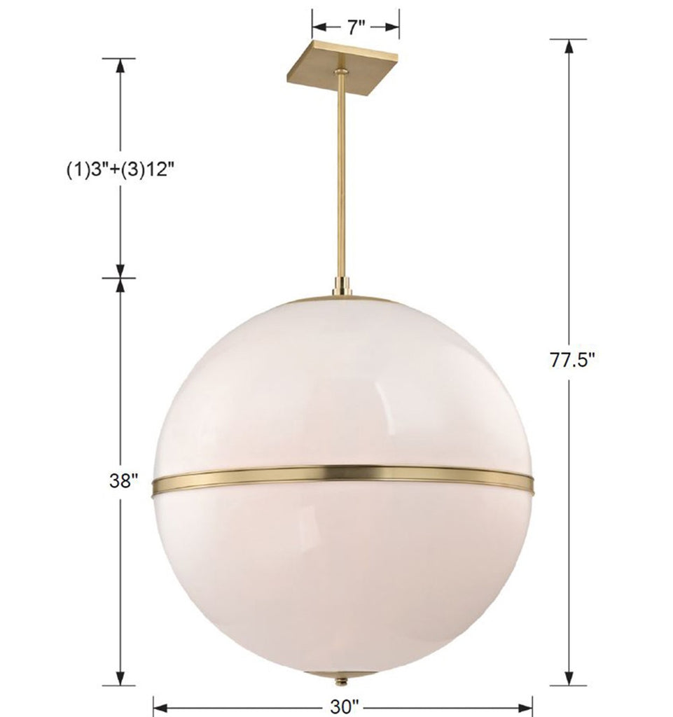 Brian Patrick Flynn Truax 4 Light Pendant