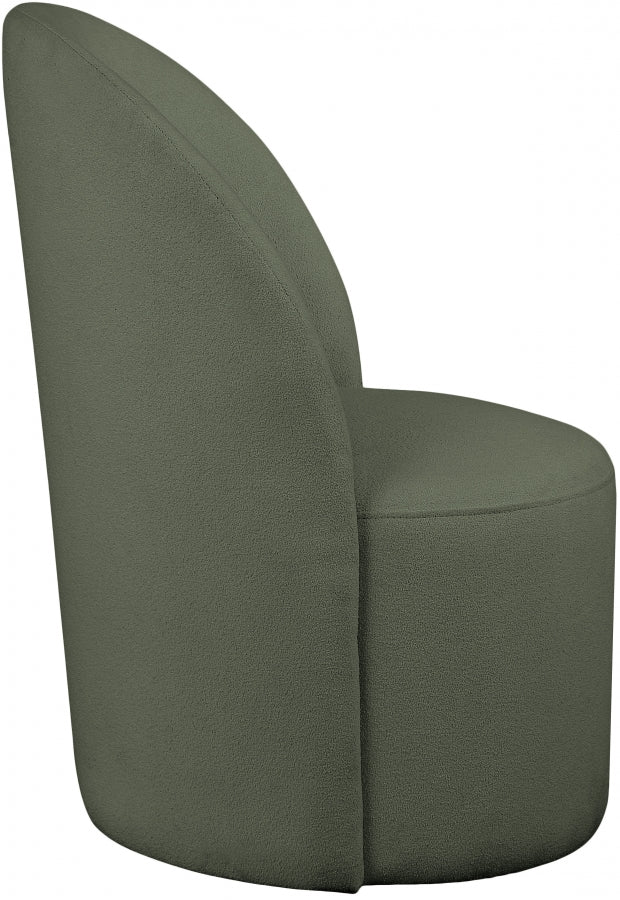 Hautely Boucle Fabric Accent - Dining Chair