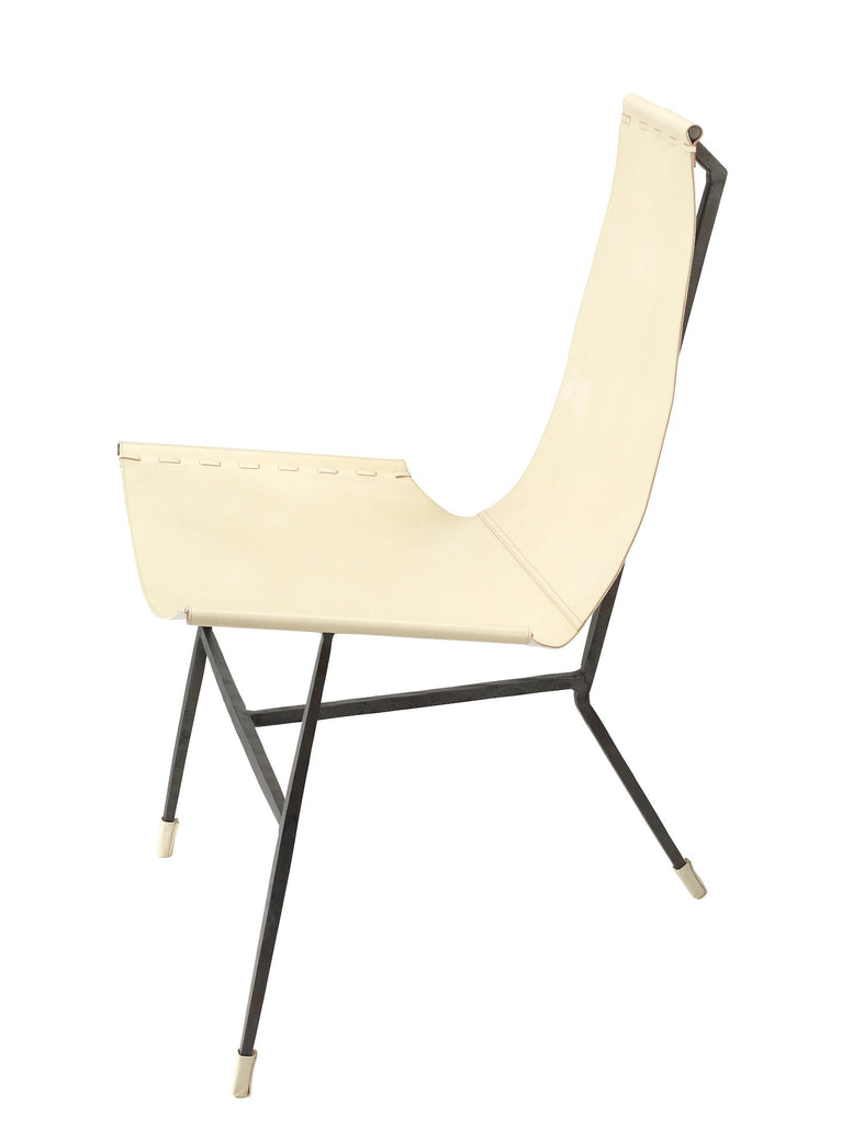 Abilene Lounge Chair-White