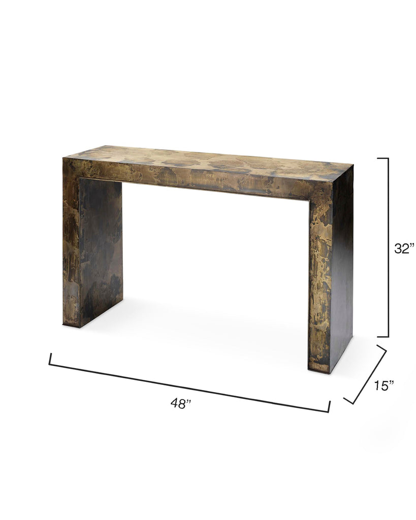 Charlemagne Console Table-Black