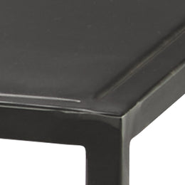 Element Shelved Console Table-Black