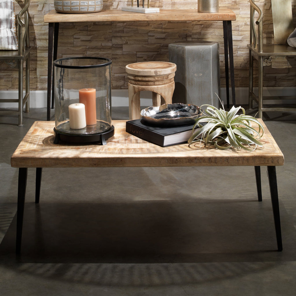 Farmhouse Coffee Table-Brown