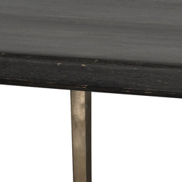 Farmhouse Dining Table-Black-20FARM-DTD