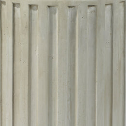 Fluted Column Side Table-Grey-20FLUT-STG