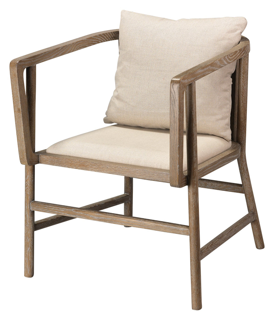 Greyson Arm Chair-Beige