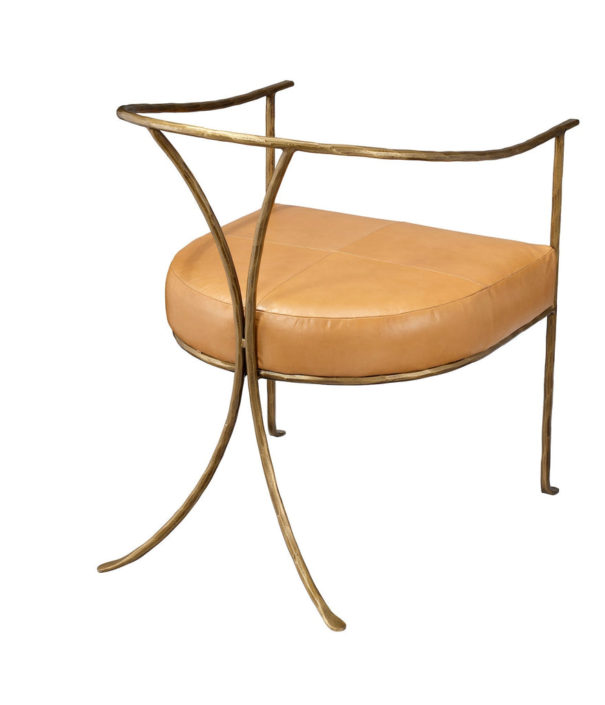 Kai Chair-Antique Brass