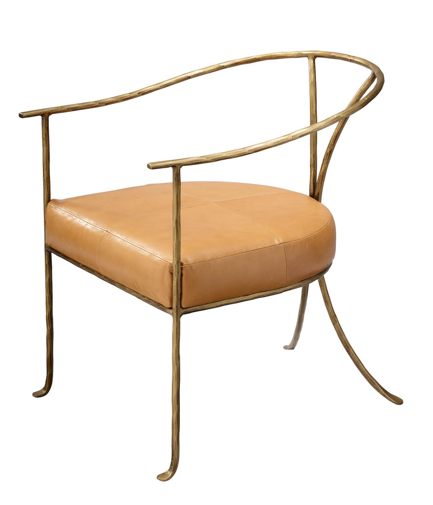 Kai Chair-Antique Brass