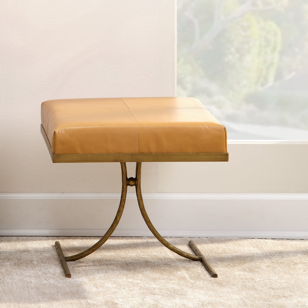 Kai Stool-Antique Brass