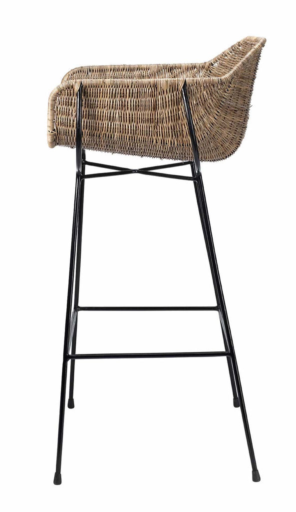 Nusa Bar Stool-Brown