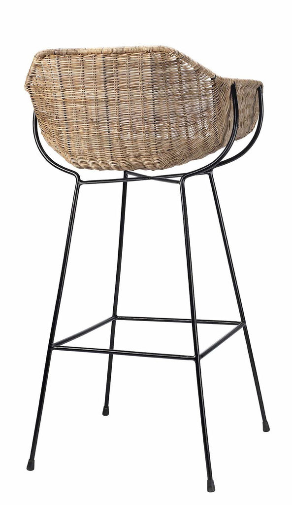 Nusa Bar Stool-Brown