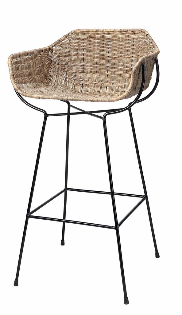 Nusa Bar Stool-Brown