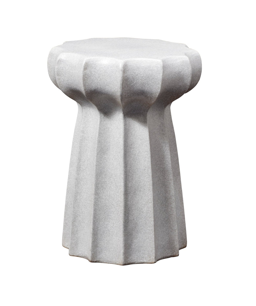 Oyster Side Table-Grey