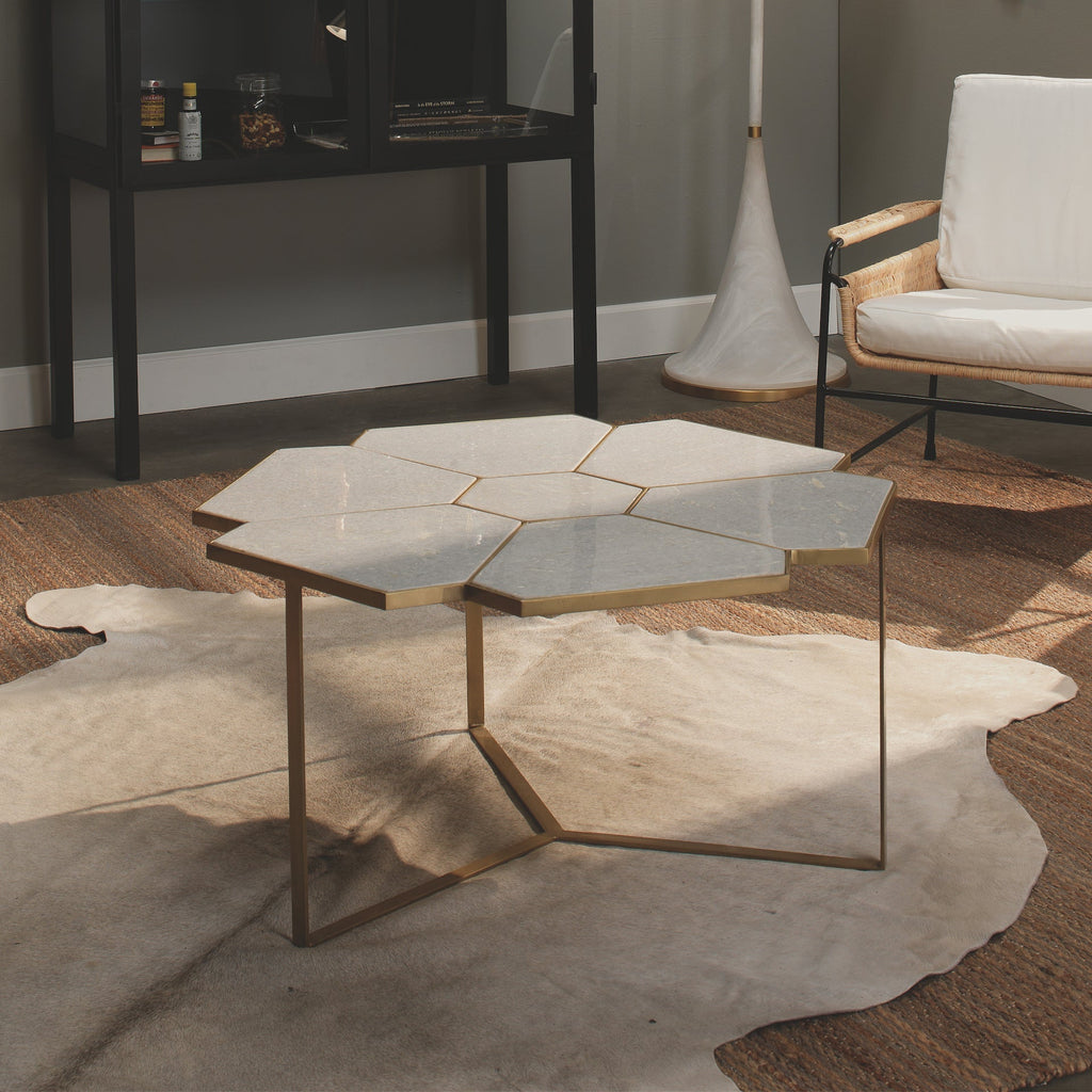 Perennial Coffee Table-White