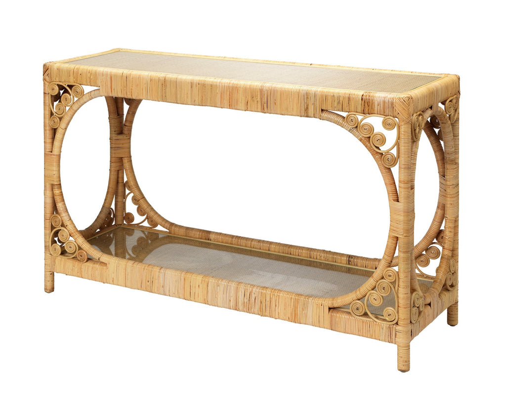 Primrose Console Table-Brown