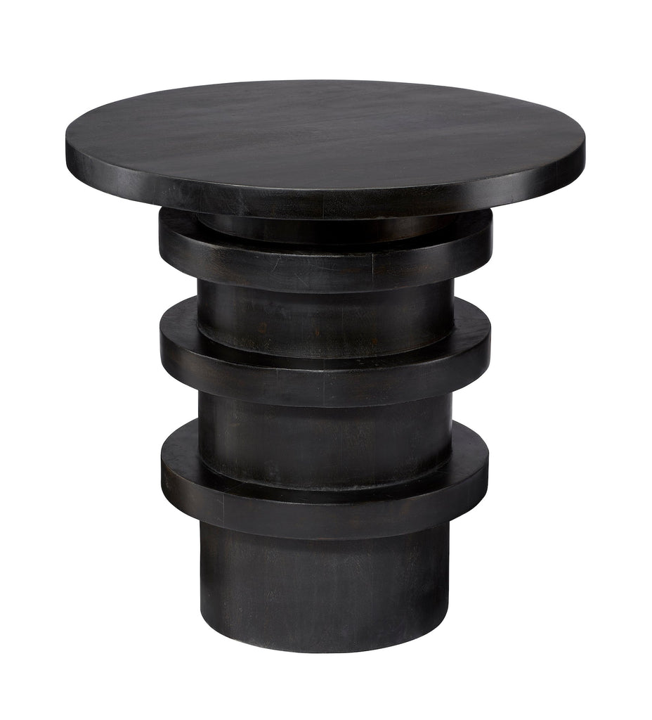 Revolve Side Table-Charcoal