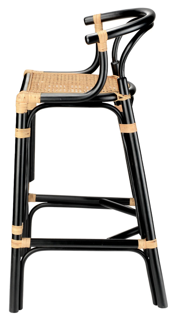 Saltwater Barstool-Black-20SALT-BSB