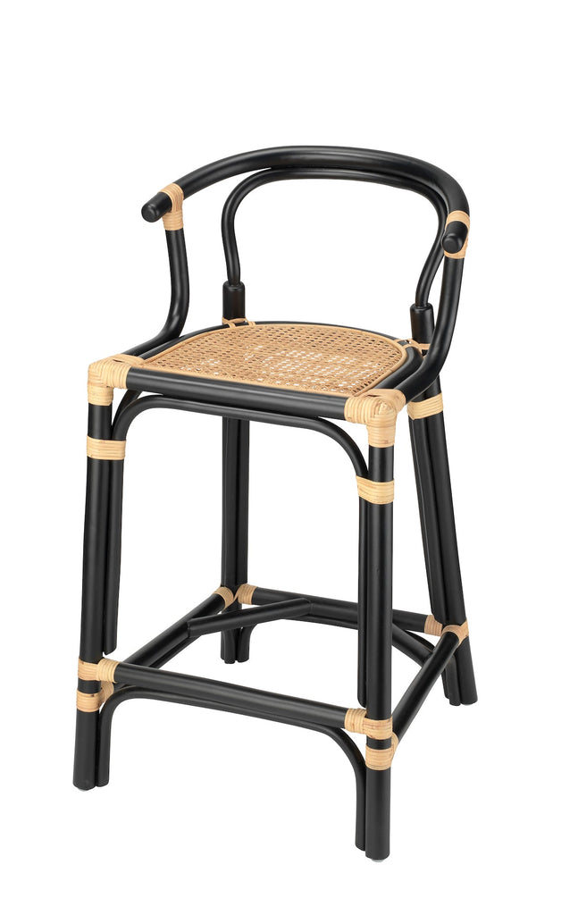 Saltwater Counter Stool-Black-20SALT-CSB