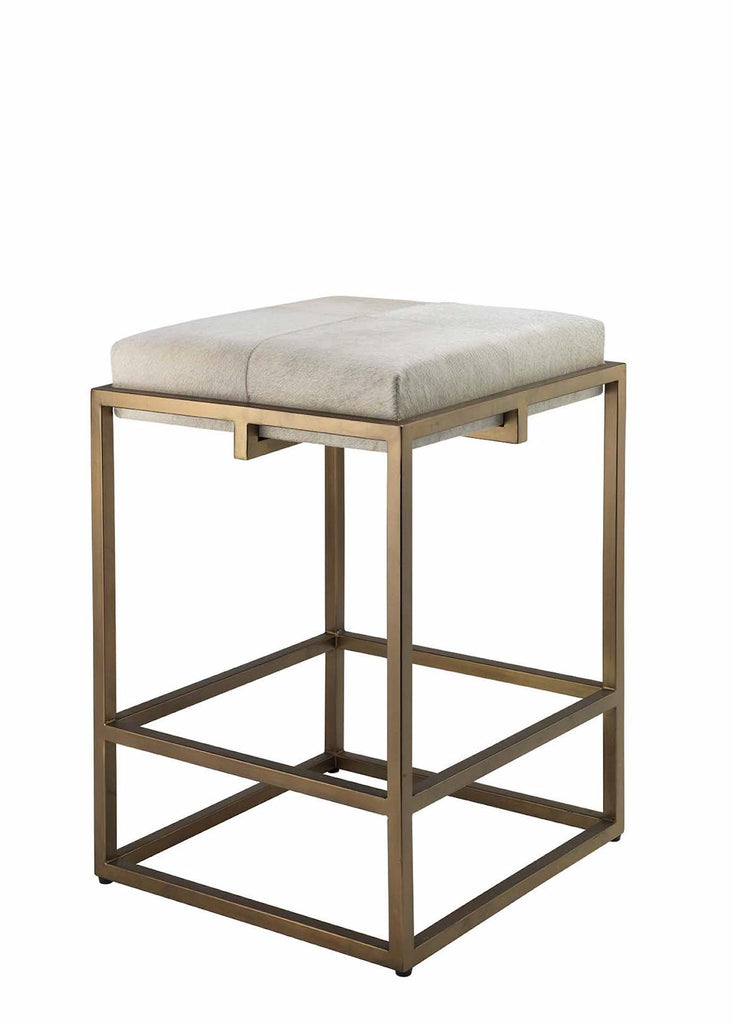 Shelby Counter Stool-White