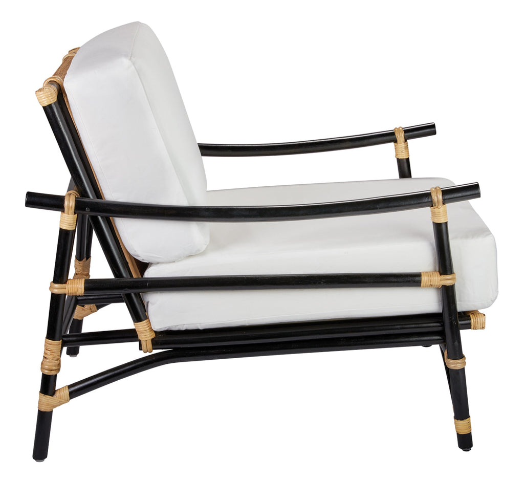 Xanadu Lounge Chair-Black