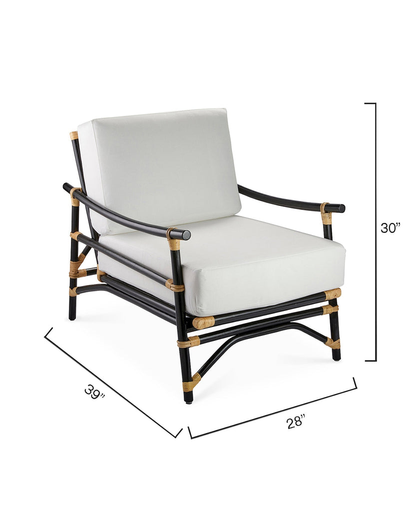 Xanadu Lounge Chair-Black