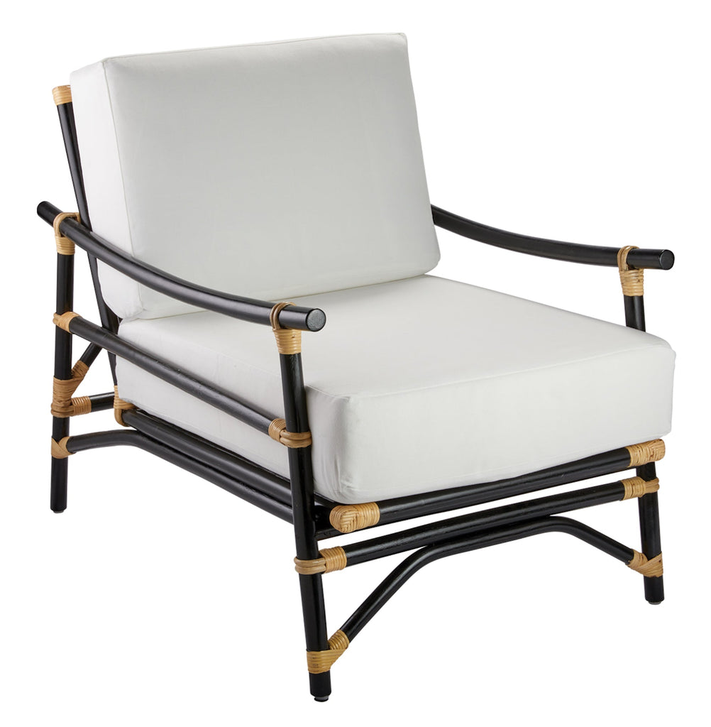 Xanadu Lounge Chair-Black