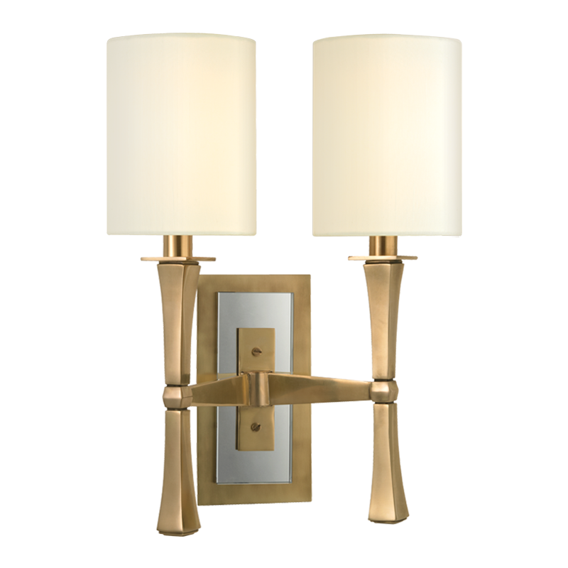 York Wall Sconce 12" - Aged Brass