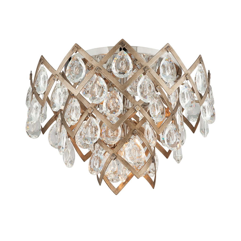 Tiara Semi Flush - Vienna Bronze