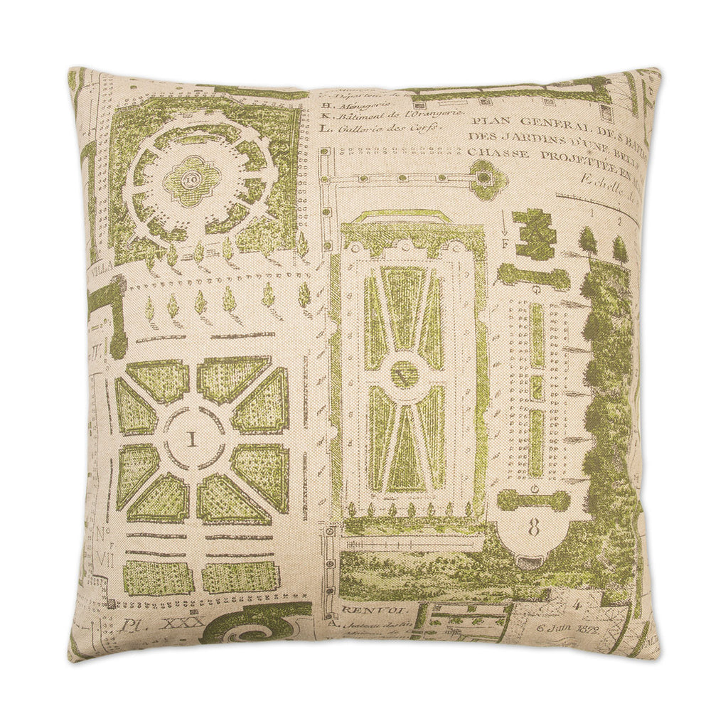 Jardin Pillow - Green