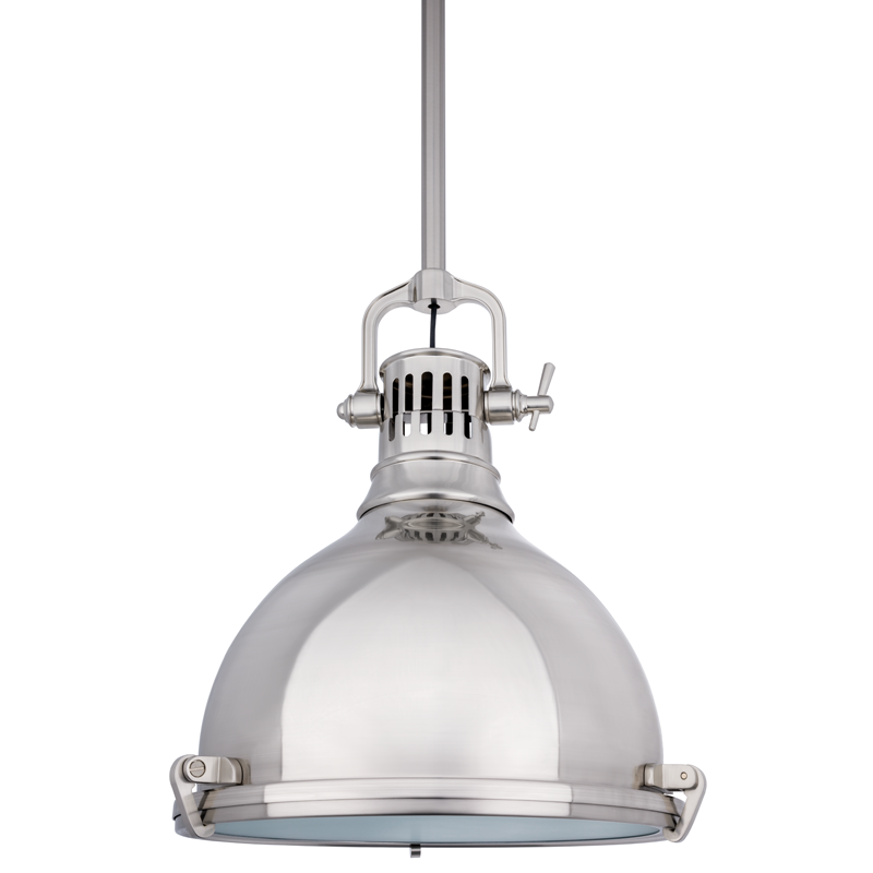 Pelham Pendant 16" - Satin Nickel