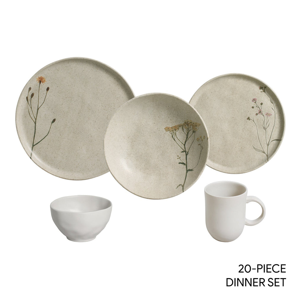 Campestre 20 Piece Dinnerware Set, Service for 4