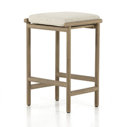 Kyla Outdoor Bar + Counter Stool - Faye Sand by Four Hands