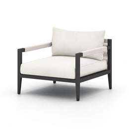 Sherwood Outdoor Chair, Bronze - Venao Ivory