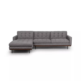 Lexi 2-Piece Sectional - Capri Ebony