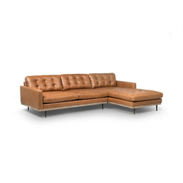 Lexi 2-Piece Sectional - Sonoma Butterscotch, Right Chaise