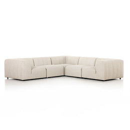 Gwen Outdoor 5-Piece Sectional by Four Hands